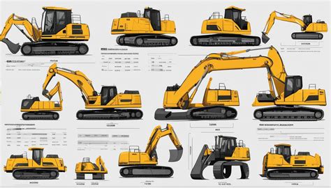 excavator dimensions|excavator comparison chart.